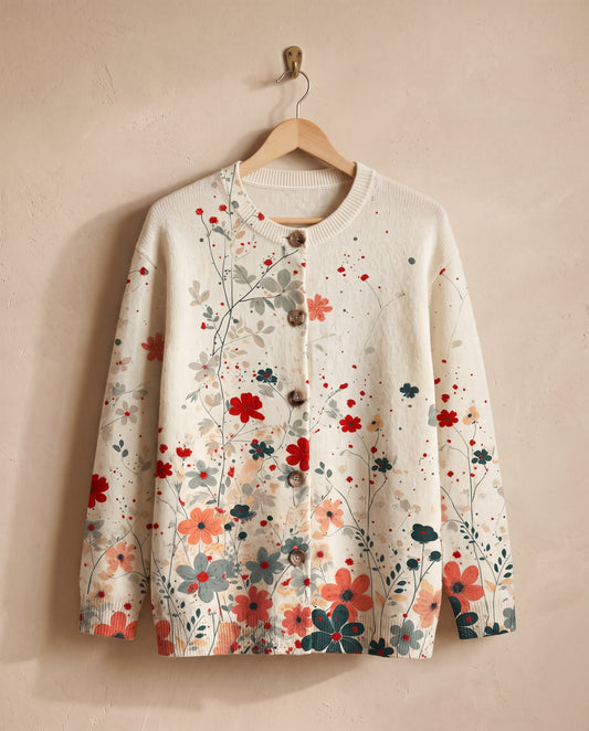 Gaia, cardigan su gruccia