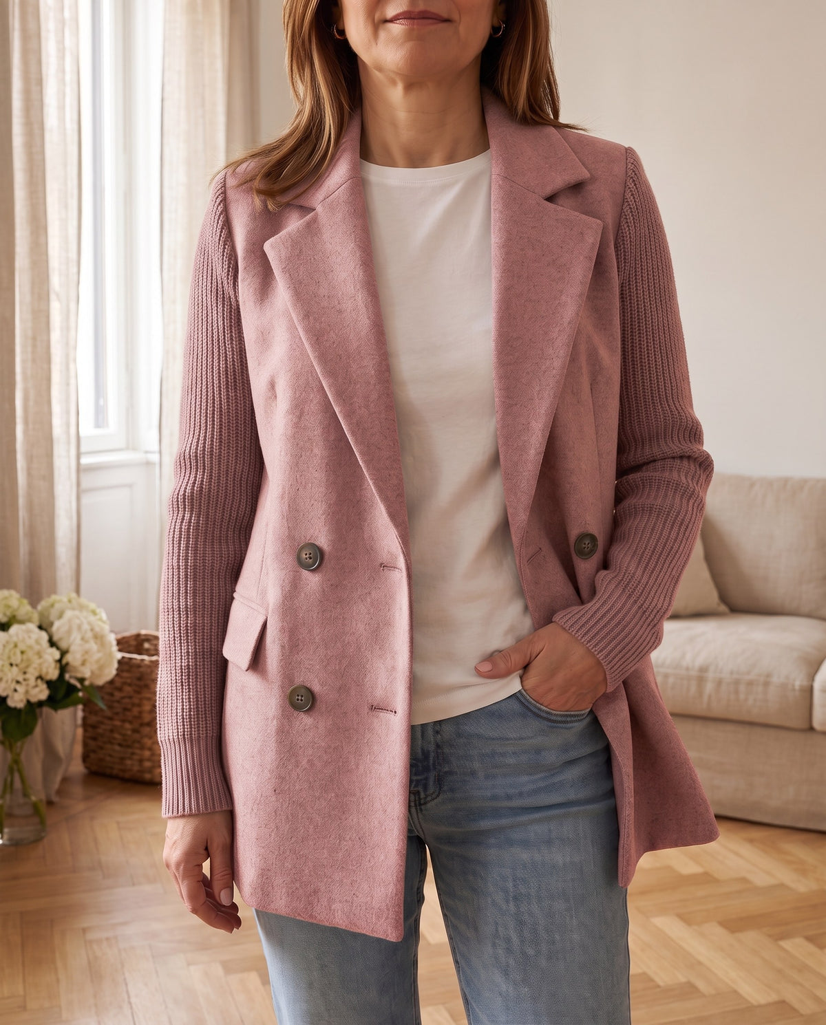 Lavinia, blazer rosa
