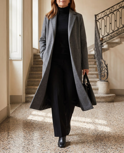Bice, cappotto classico grigio