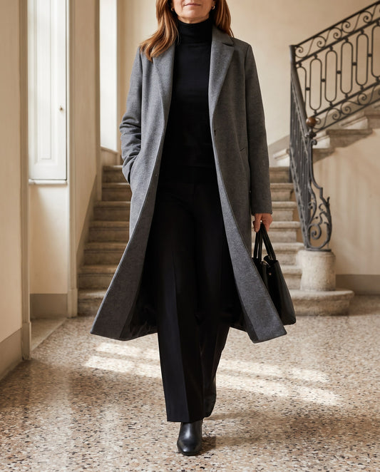 Bice, cappotto classico grigio