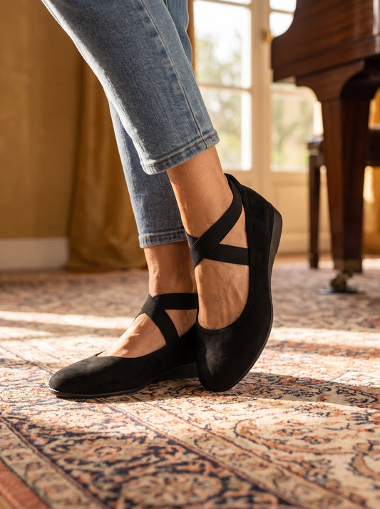 Delfina, ballerine nere
