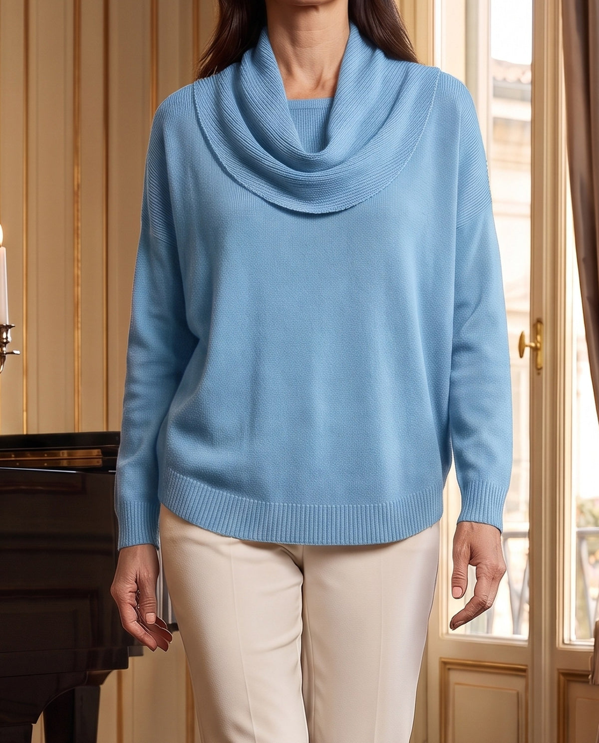 Gilda, colore azzurro cielo