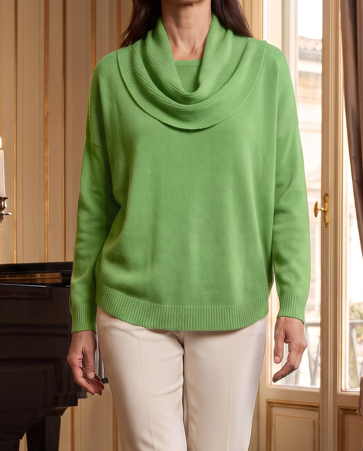 Gilda, colore verde chiaro
