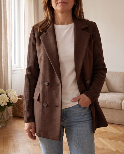 Lavinia, blazer marrone