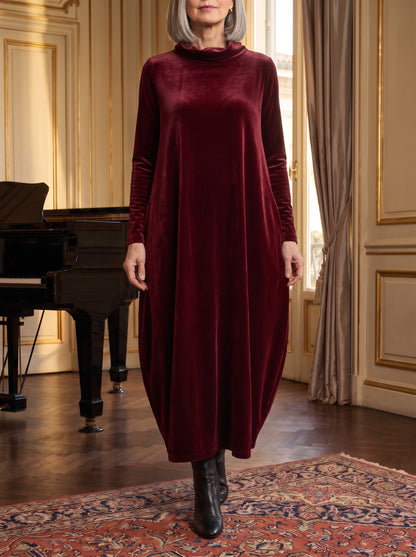 Lorella, abito rosso