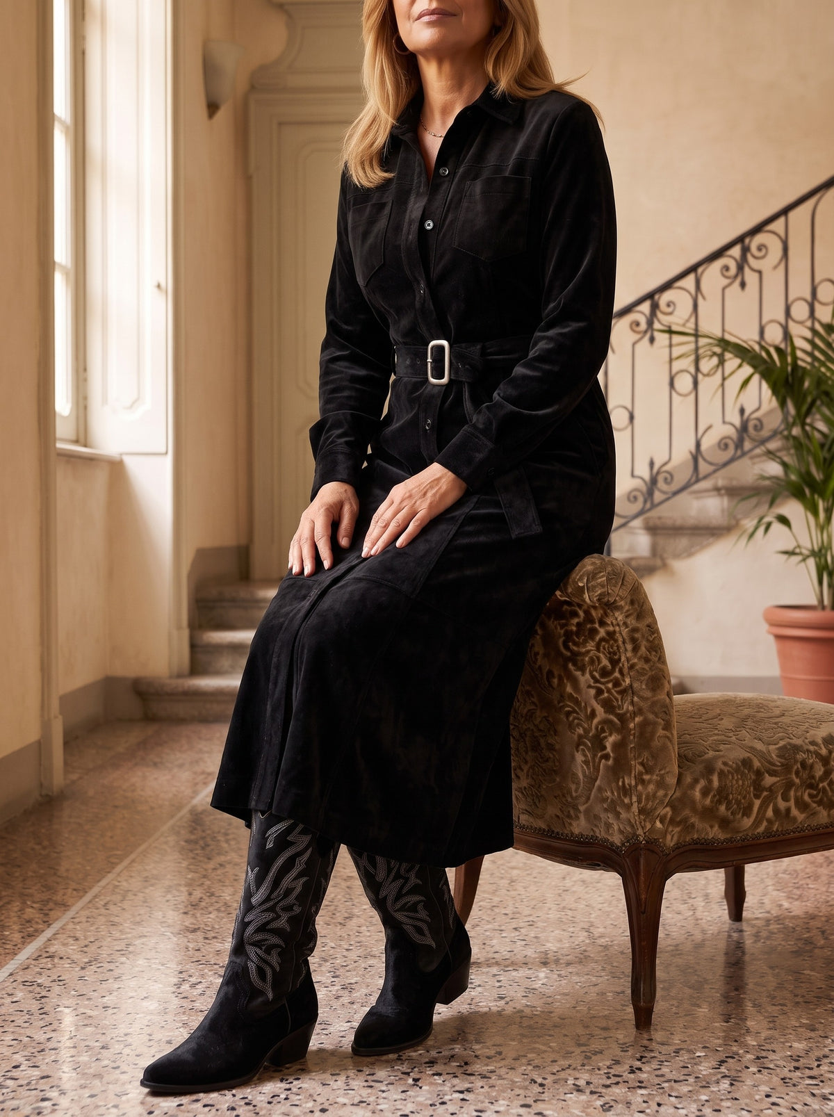 Ottavia, abito nero