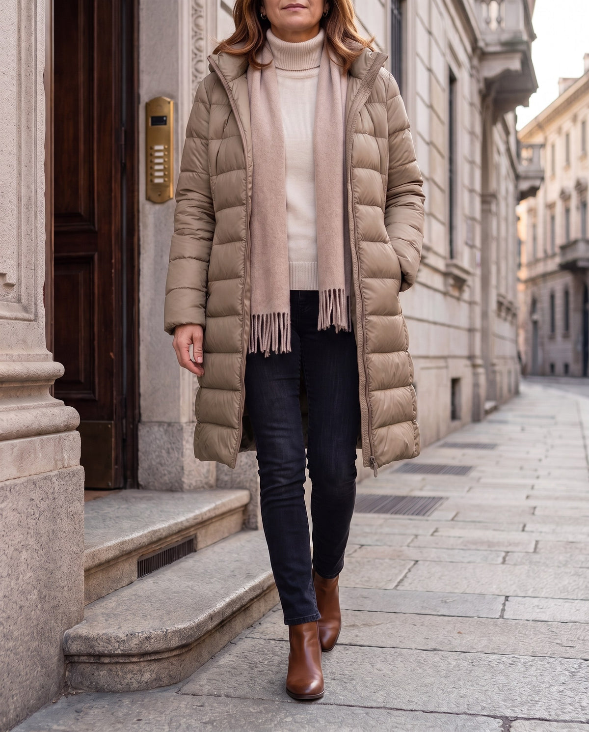 Perla, colore kaki