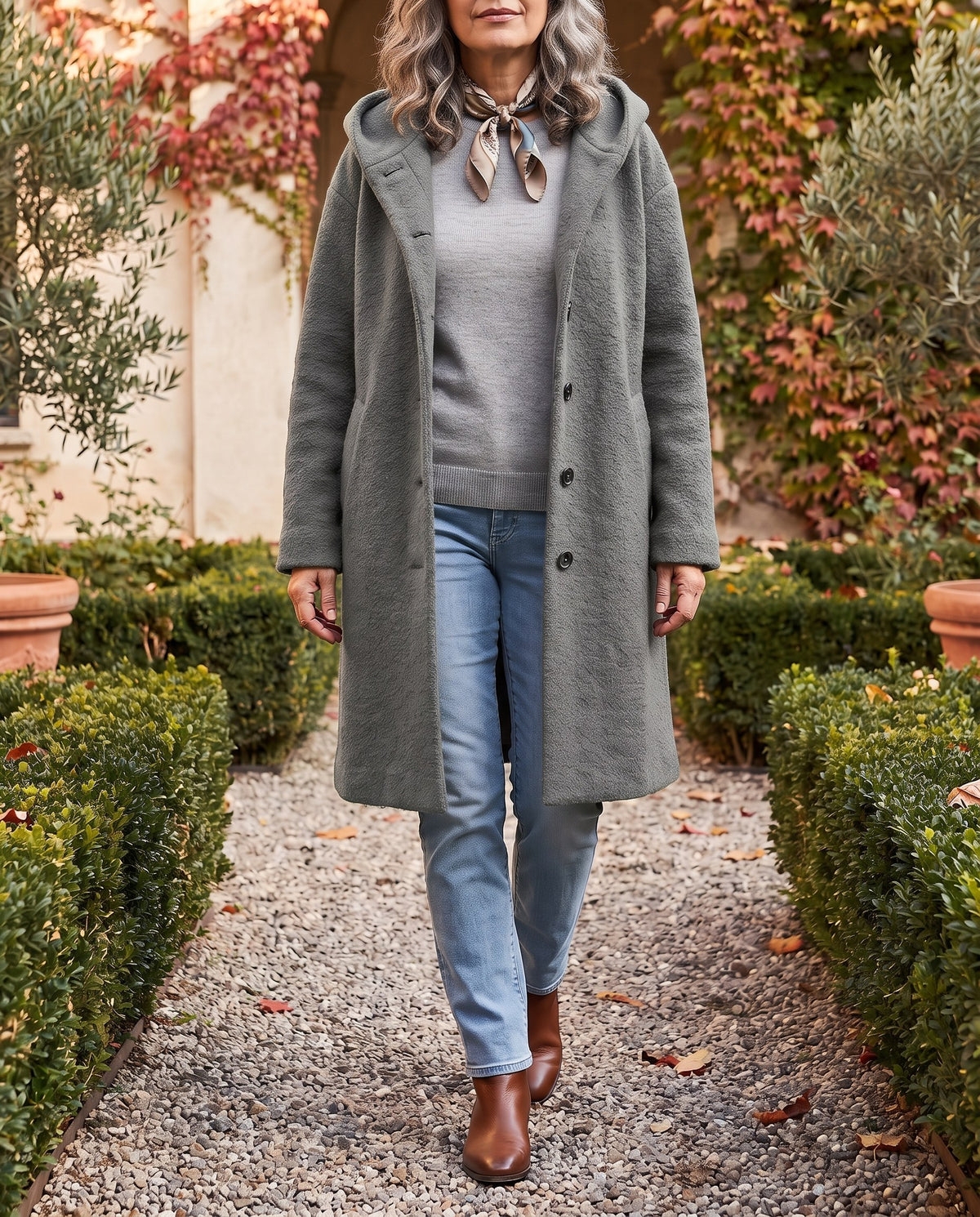Rosanna, colore grigio