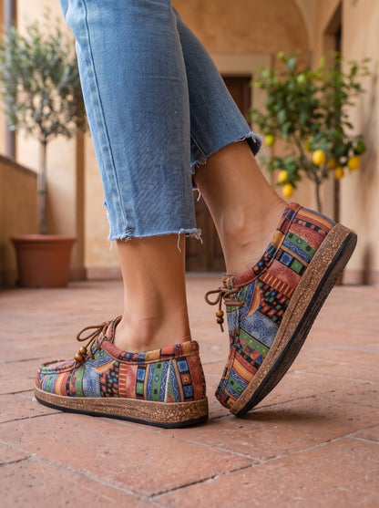 Stella, mocassini mix vintage