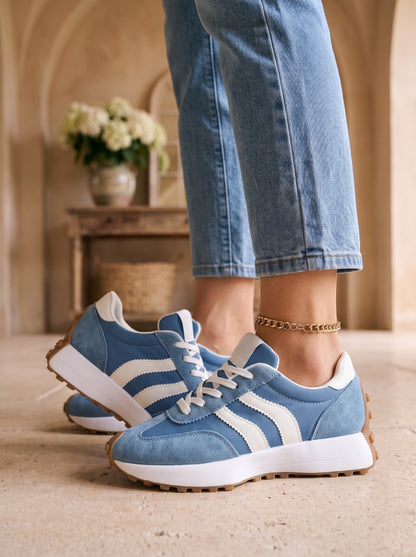 Tosca, sneakers blu