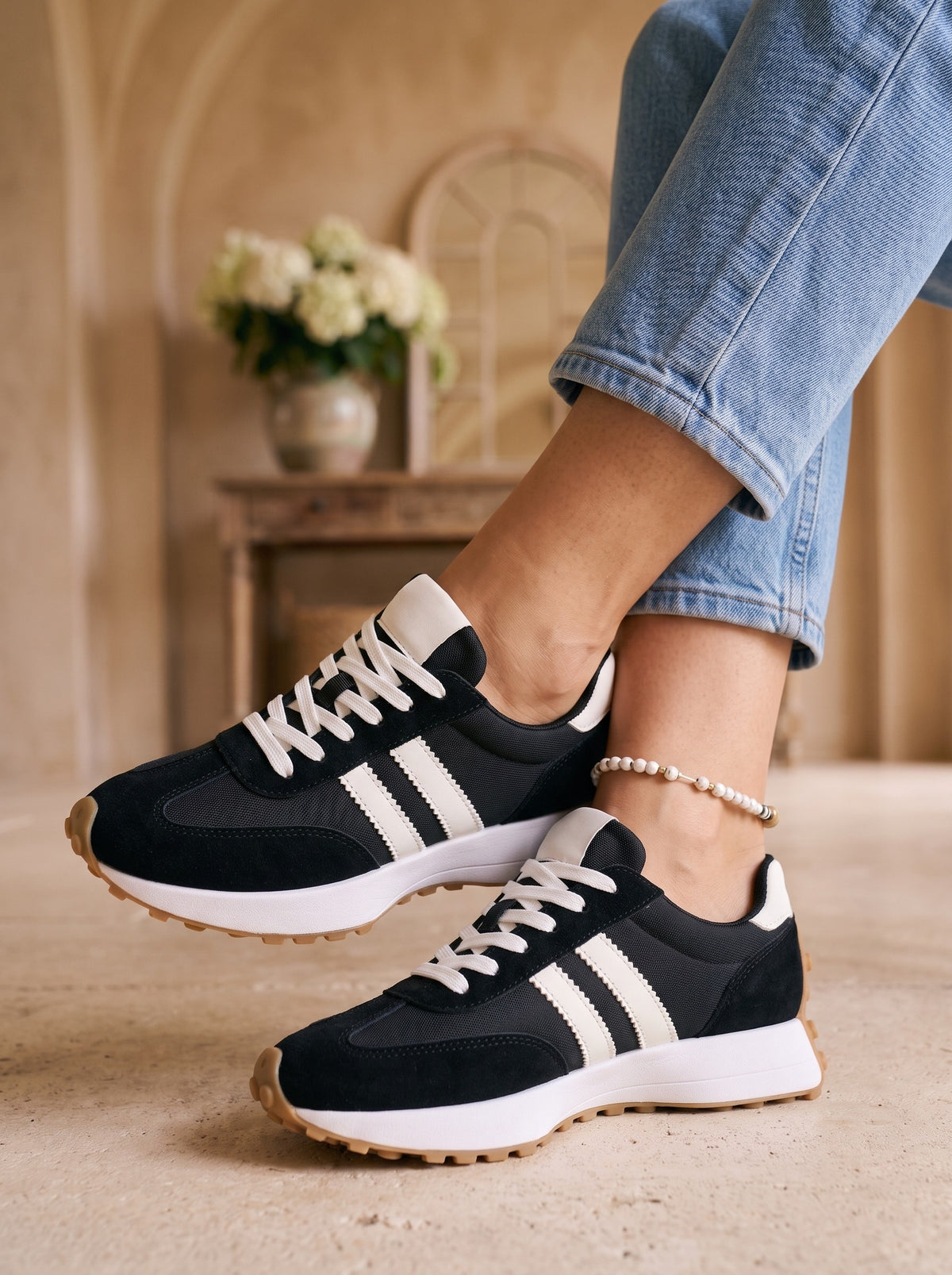 Tosca, sneakers nero